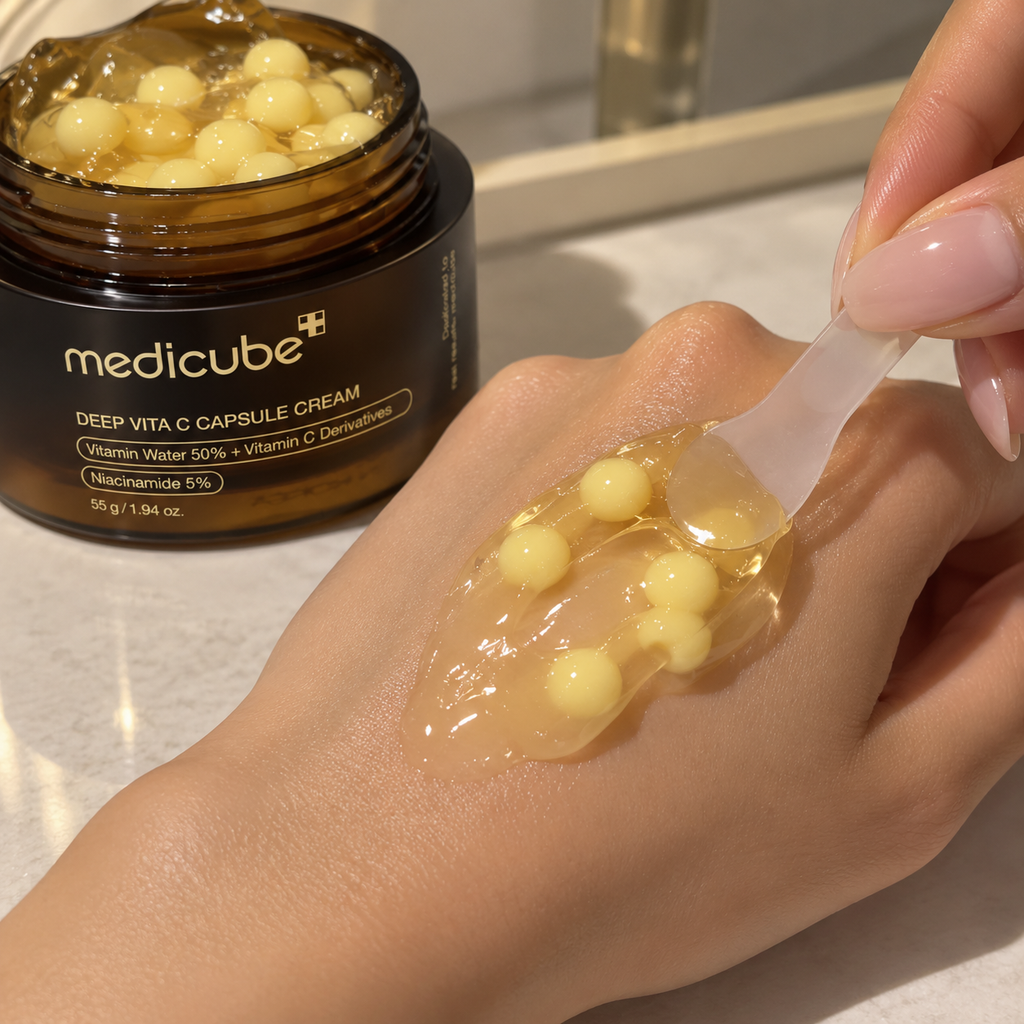 Medicube Deep Vitamin C Golden Capsule Moisturizer, 1.94 oz